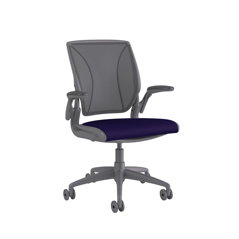 Diffrient World Wool Task Chair, Corde/Driftwood, Catena/Poppy Seed, Gray
