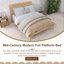 Full Size Natural Bamboo Wood Platform Bed-1164933869-1164933870