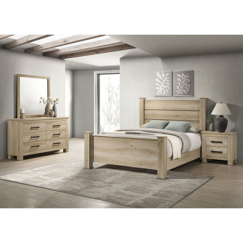 Ensemble de chambre avec très grand lit 4 pièces Sansome