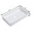 Modern 24"X14" Ceramic Vessel Sink - Rectangular, Stain , For Home, , Restaurant, Office Building Quality 24X14 Rectangular Bathroom White, Polished Surface, Different Uses