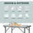 Jaqueline Folding Camping Table-1378787268