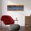 Misty Autumn Lake Reflection Colorful Peaceful Serene Autumn Forest, art mural-1614979416
