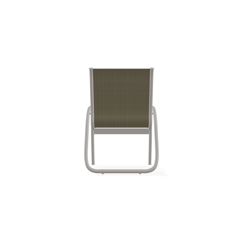 Fauteuil de patio Gardenella, Tweed Sunbrella® brun, Gris chaleureux texturé
