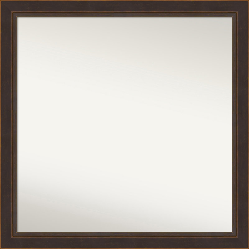 Miroir mural Ramsses, 36,5 po x 36,5 po, Carré