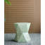 Tabouret de jardin vert Tapered, table d'appoint