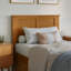 Lit plateforme en bois massif avec pied de lit et tiroirs de rangement Madison-96140375