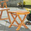Francisco Outdoor Teak Ottoman