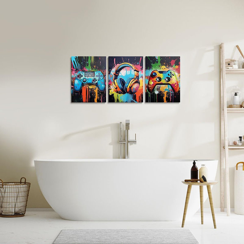 3 Piece Wrapped Canvas Print