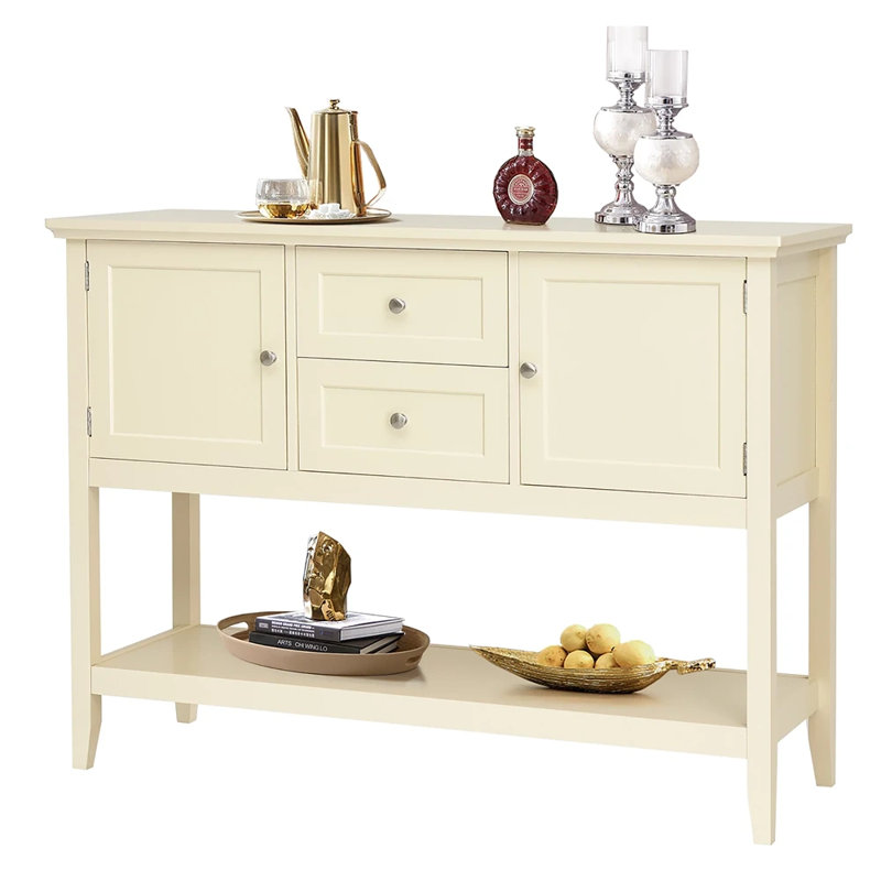 46'' Console Table, Beige
