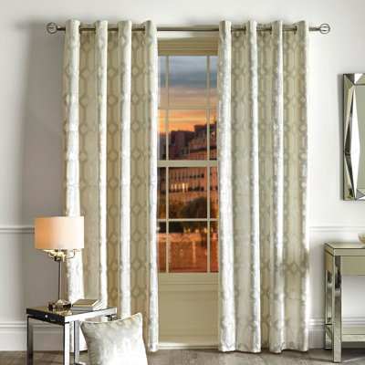 Agamjit Semi Sheer Curtain Pair