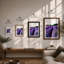 Lavender Fields at Horizon Landscape - Framed Print-1027457018-1027457016