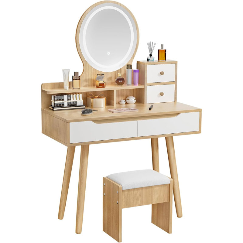 Dressing Table with Mirror