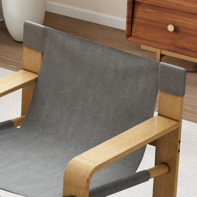 Ebern Designs 30" W Solid Wood Mid-century Accent Armchair - Wayfair Canada