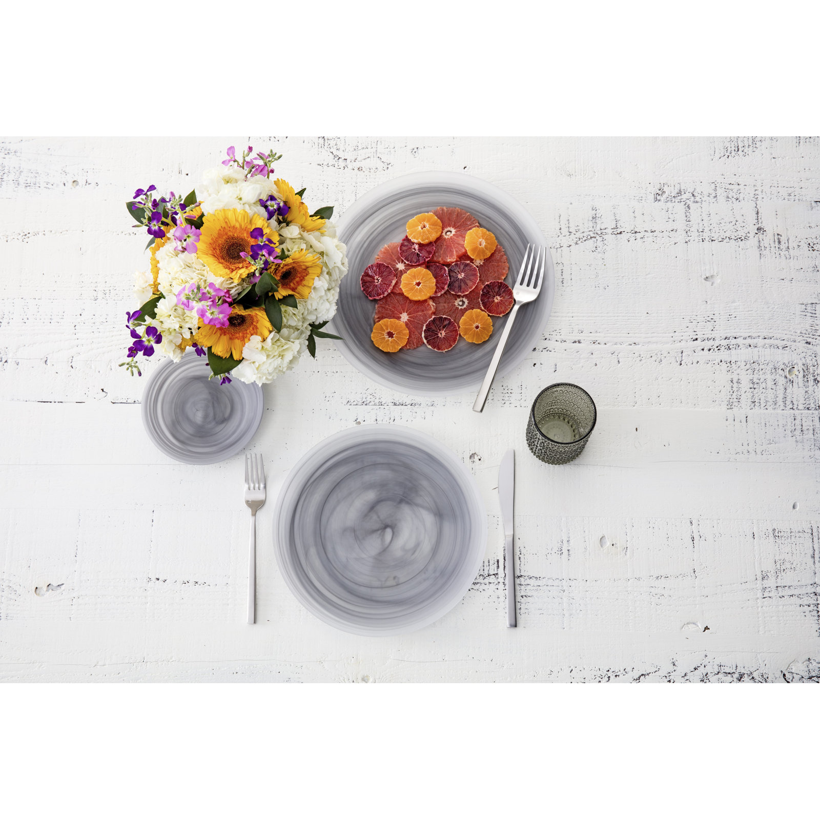 La Jolla 6" Bread and Butter Plate, Storm Gray