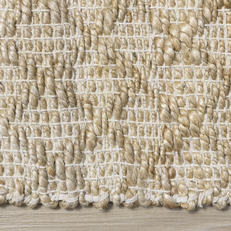 Tapis d'intérieur à motif géométrique à treillis géométrique beige, naturel - 5 pi x 8 pi (5 pi 3 po x 7 pi 7 po) - salon, chambre à coucher, salle à manger et cuisine