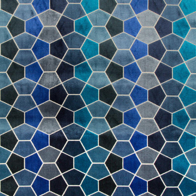 Fabric, Blue/Teal/Navy