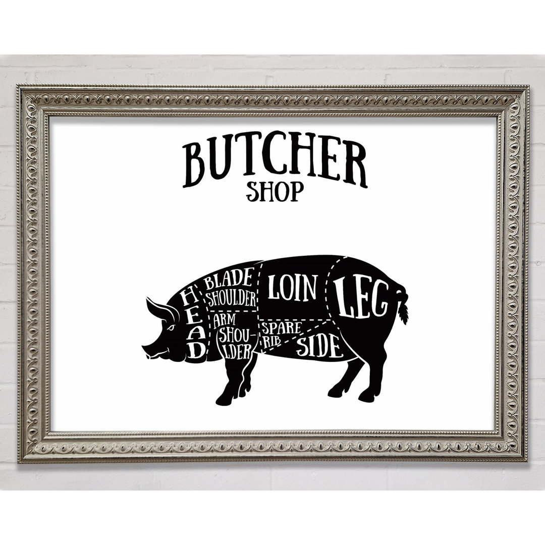 Butchers Selection 12 Gerahmter Druck