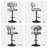 Bergess Swivel Upholstered Adjustable Height Counter Stool-1534864458