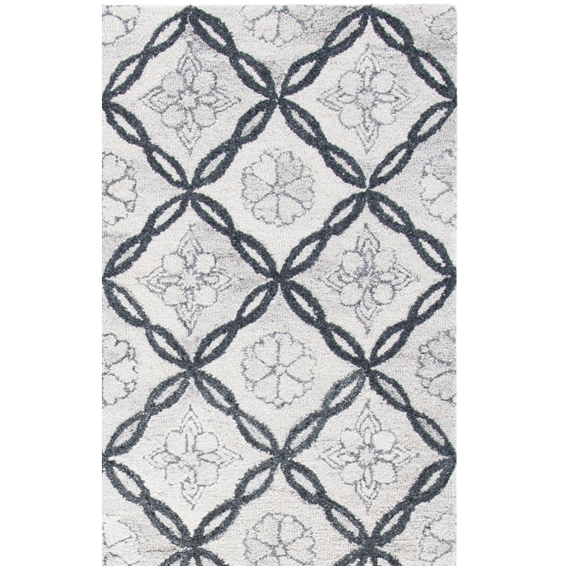 Marquee Hand Tufted Performance Geometric Rug, Runner 2'6" x 8'