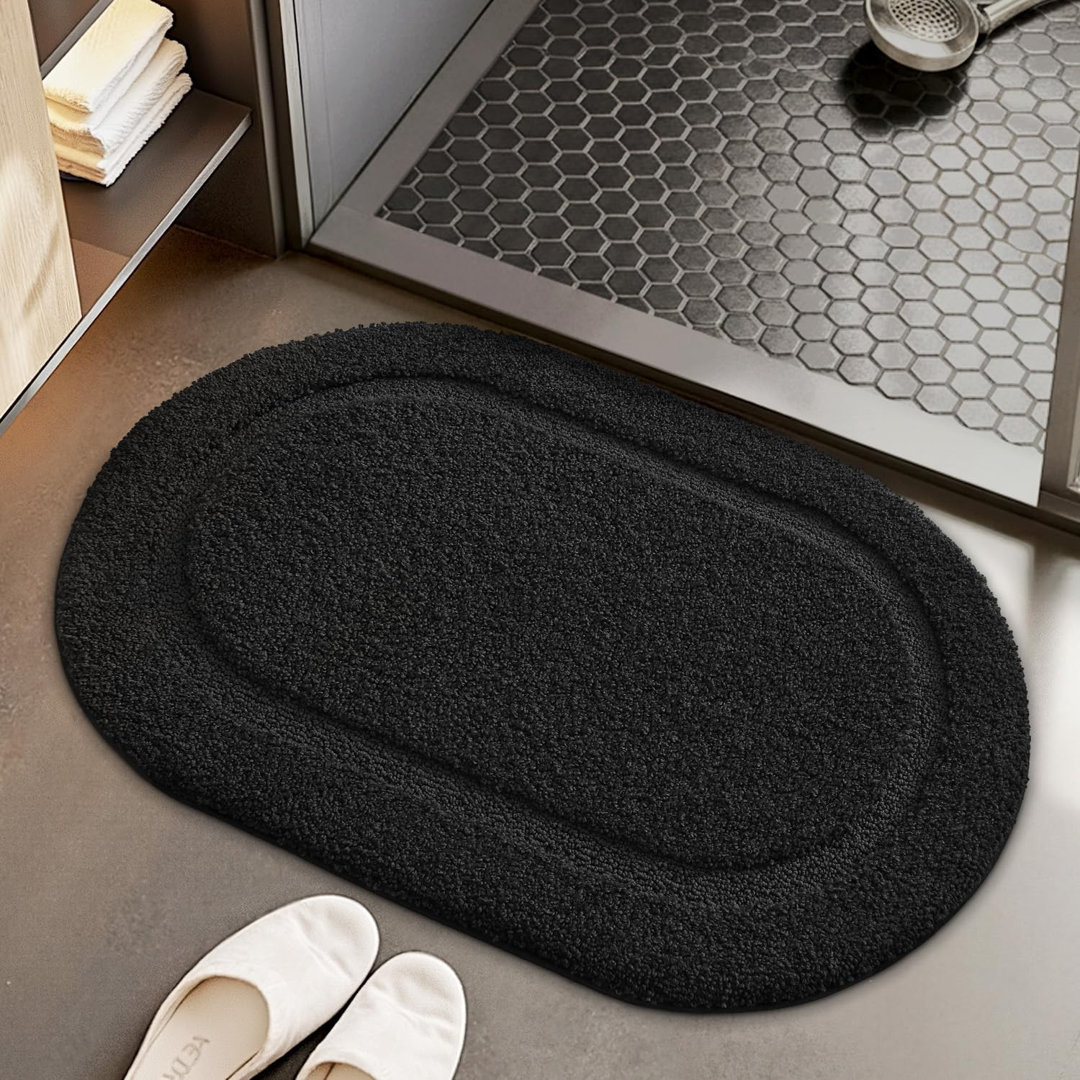 Thick Bath Mat,Non Slip, Absorbent, Soft, Washable,Small Bathroom Rug Bath Mats For Bathroom Floor, Shower, Sink, Vanity