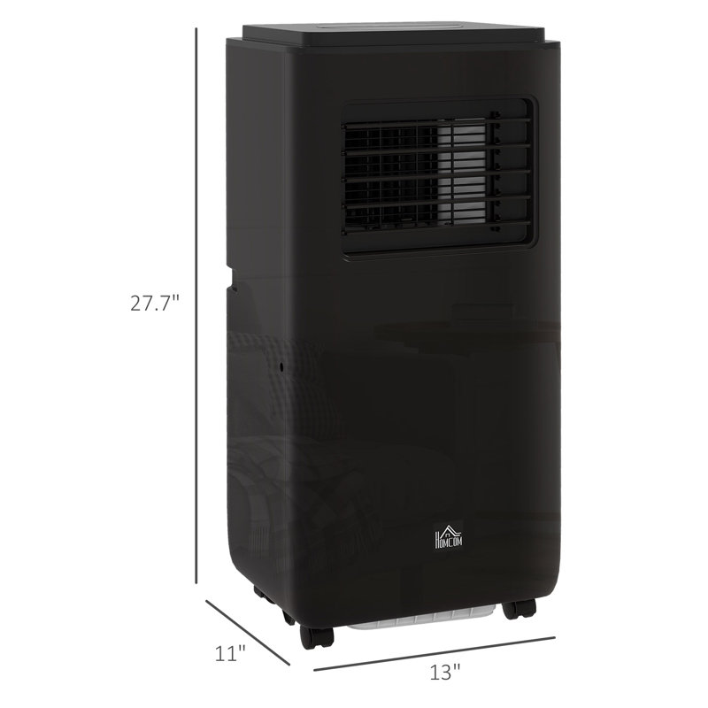 HomCom 10000 BTU Portable Air Conditioner for 440 Square Feet with Remote Included