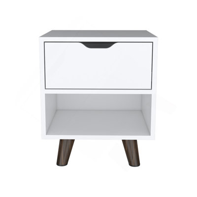 Nightstand Carleen, Bedroom, White