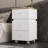 Lifting Vanity Desk With Flip Top Mirror And 360°Rotation Top