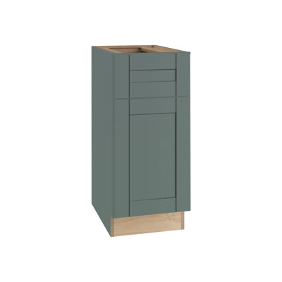 Gallery Express Mercer Plywood Assembled 21 in W X 24 in D X 34.5 in H Sink Base Kitchen Cabinet Left in Meadow