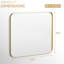Miroir de salle de bain mural Cozy Design-102799394-102799375-102799396