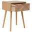 Treyvon 45cm W Manufactured Wood Bedside Table
