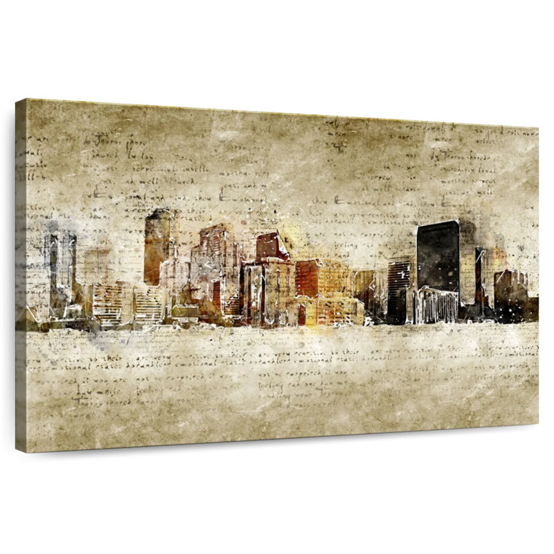 Silhouette de Sirci, Denver, H 16 po x l 24 po