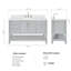 Meuble-lavabo simple ARIEL Moille-178238455-185149537