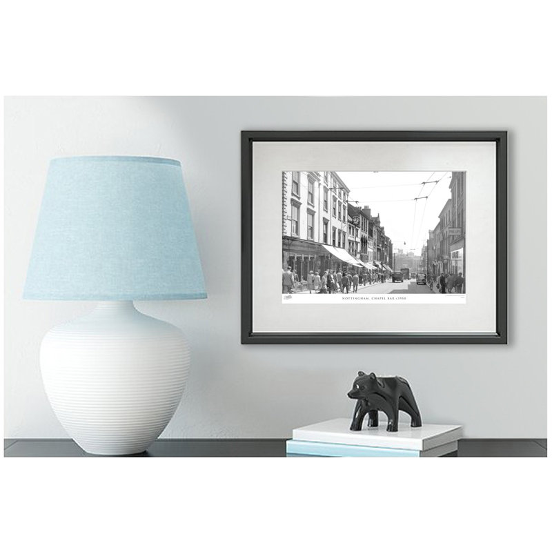 Nottingham, Chapel Bar C1950 - Single Picture Frame Print, 45cm H x 60cm W x 2.3cm D