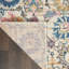 Tapis crème tissé à la machine