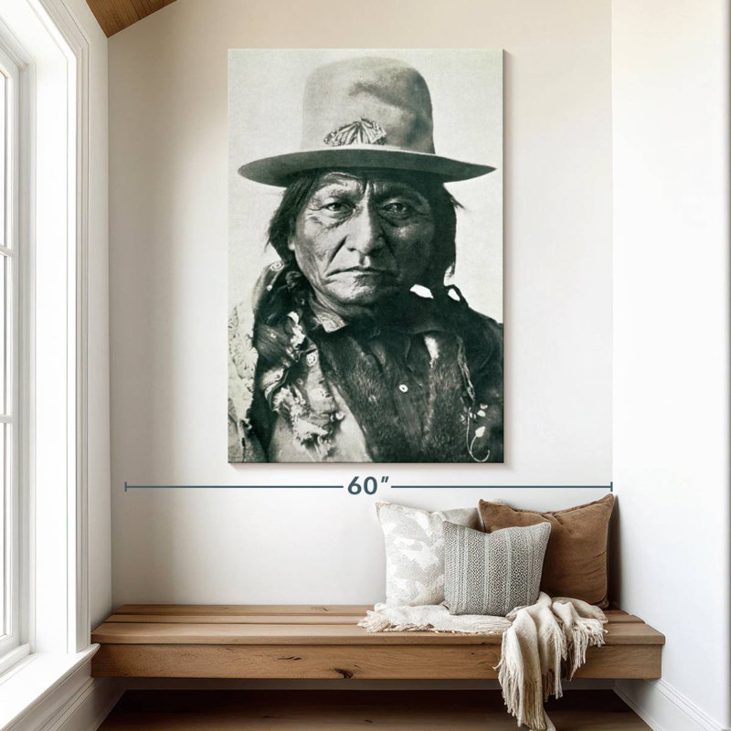 Leisha Sitting Bull I, 51" H x 34" W