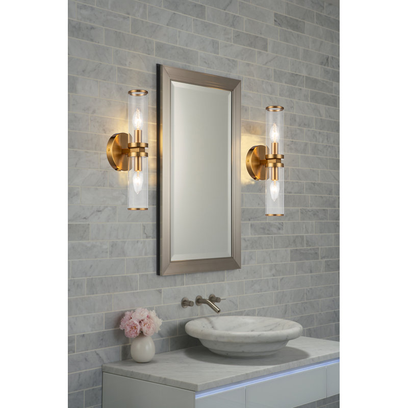 Hetty Modern 2-Light Wall Lamp Pack of 2