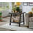 Contemporary Replicated Wood Shelf End Table