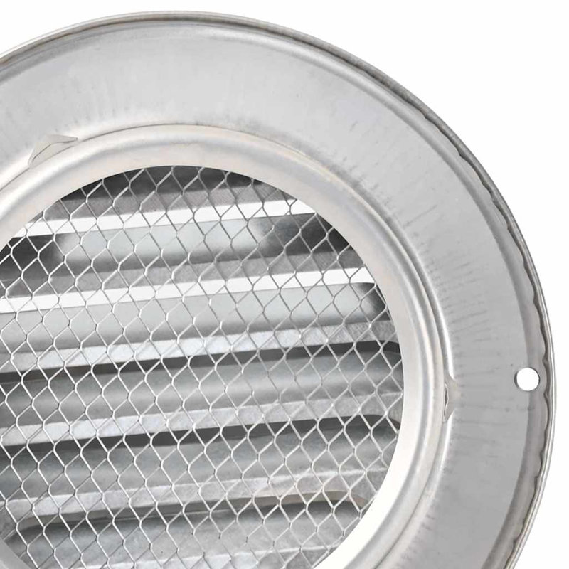 VidaXL Stainless Steel Vent Cover, 4cm H x 14cm W x 14cm D