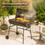 VonHaus 99.5cm W Charcoal Grill