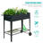 Aileu Metal Elevated Planter