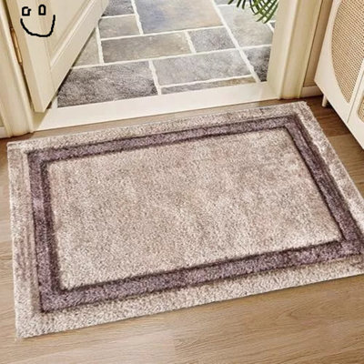 Super Shaggy W60 x L110 cm Indoor Door Mat