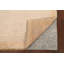 Tapis beige noué à la main de conception unique 2 pi 8 po x 4 pi 3 po