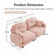 Canapé modulaire en tissu chenille avec causeuse-192040579-182996219-182996223