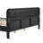 Mid-Century Modern Bed Frame with Headboard-343907998-343907997