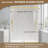 49"-54" W x 76" H Single Sliding Frameless Shower Door in Brushed Gold with 1/4" (6mm) Clear Tempered Glass, Aluminum Frame-121869049