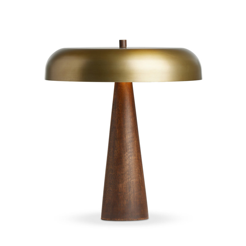 Uriiah Solid Wood Table Lamp