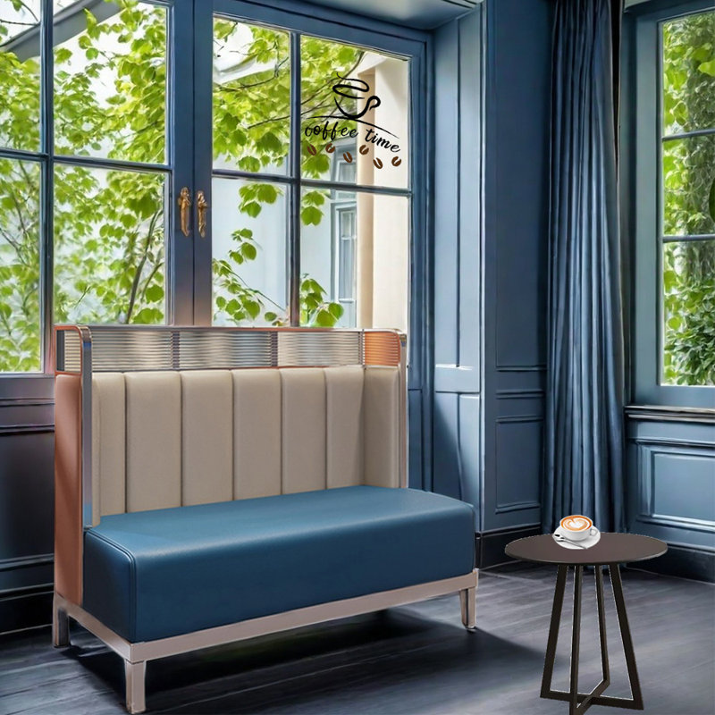Banc rembourré en similicuir