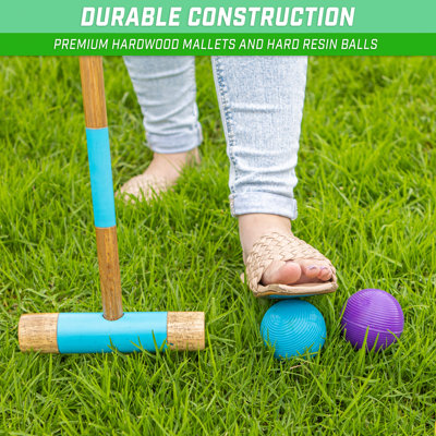 Birch Lane™ Solid Wood Croquet