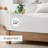 Cotton Blend Jersey Knit White All Season 4-Piece Queen Sheet Set-944867354-944867355