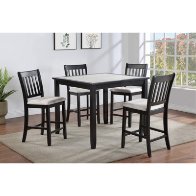 Mobilier de chambre à coucher 5 pièces à hauteur de comptoir 5 pièces